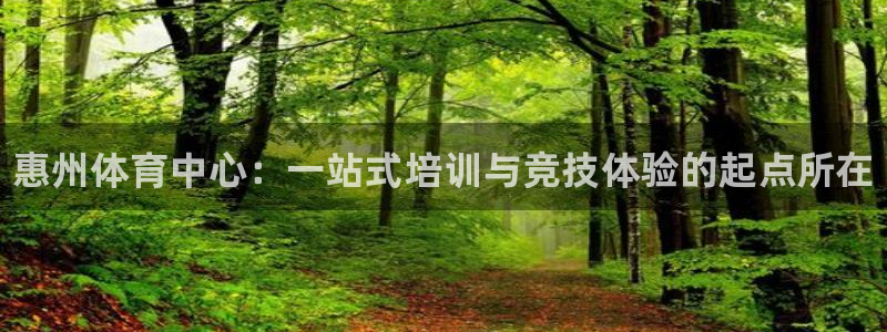 3377体育官网下载招商电话是多少:惠州体育中心:一站式培训